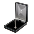 Tottenham Hotspur FC Stainless Steel Tie Slide, side angle