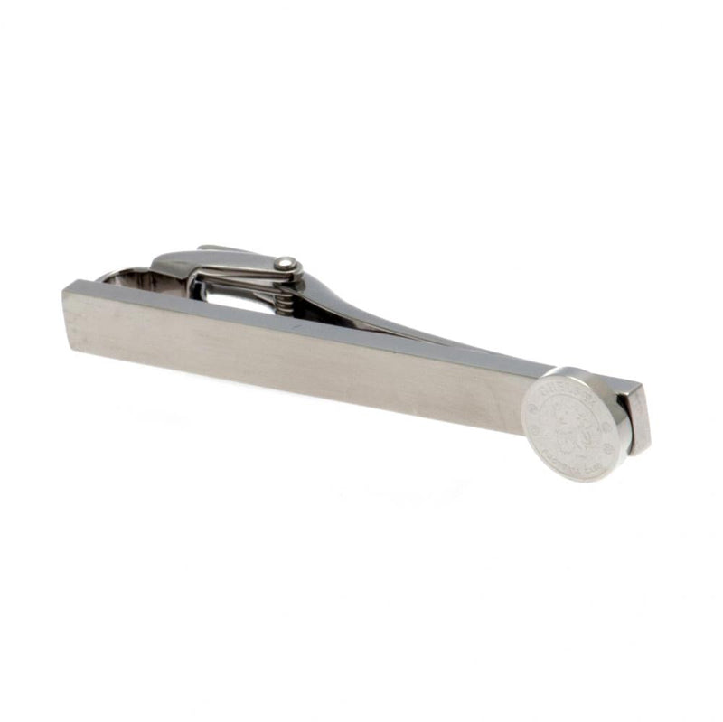 Chelsea FC Tie Slide & Cufflink Set, side angle