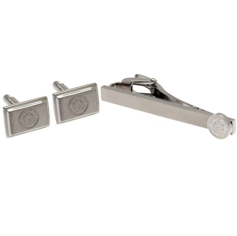 Leicester City FC Tie Slide & Cufflink Set collectible from Infinity Collectibles 2026