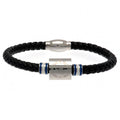 Chelsea FC Colour Ring Leather Bracelet, alternate view