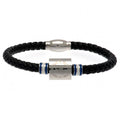 Chelsea FC Colour Ring Leather Bracelet, alternate view