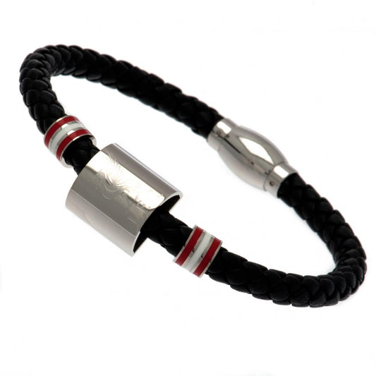 Liverpool FC Colour Ring Leather Bracelet collectible from Infinity Collectibles 2026