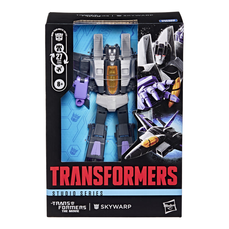 Transformers Studio Series The Transformers: The Movie Voyager Class Skywarp (Case of 3)