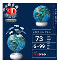 Earth at Night 3D Puzzle Night Light - Image