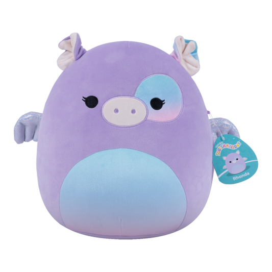 Squishmallows - 12in Med Plush - Flying Pig