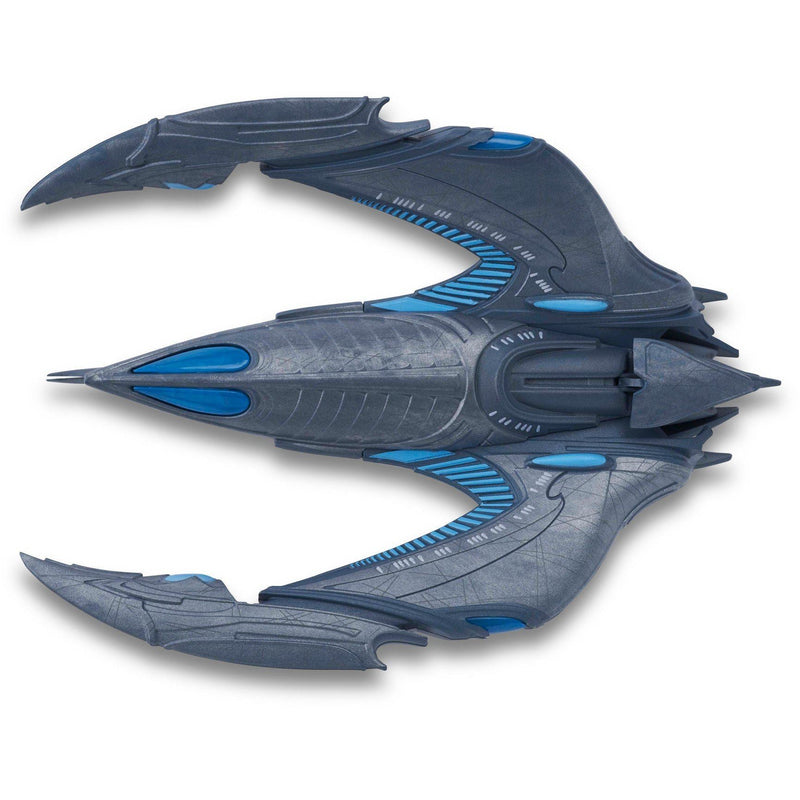 Xindi Insectoid Warship Model Die Cast Ship (Eaglemoss / Star Trek), in display