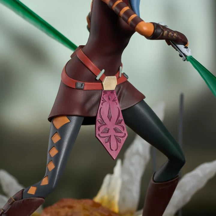 Star Wars Clone Wars Gallery Ahsoka Figure Diorama