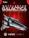 Viper Mark II Lt Brendan Constanza HOT DOG 1104NC Model Diecast Ship LIMITED EDITION (Eaglemoss / Battlestar Gala, in display