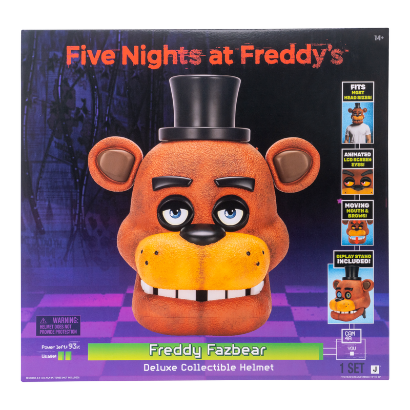 Five Nights At Freddy's 11" Deluxe Helmet