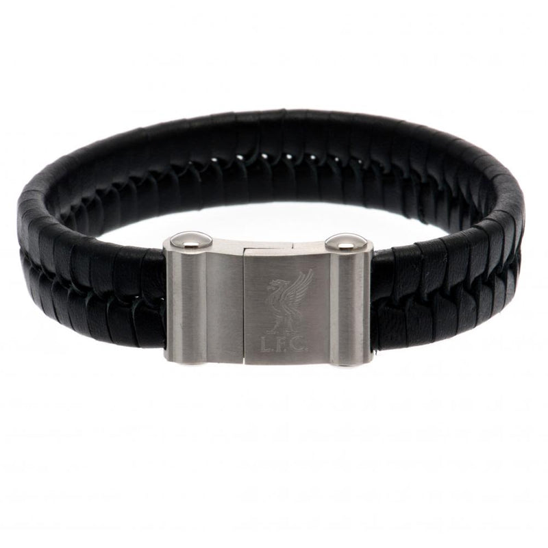 Liverpool FC Single Plait Leather Bracelet collectible from Infinity Collectibles 2026