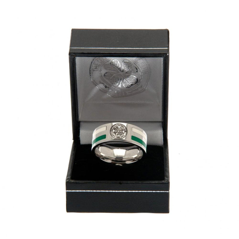 Celtic FC Colour Stripe Ring Small, alternate view