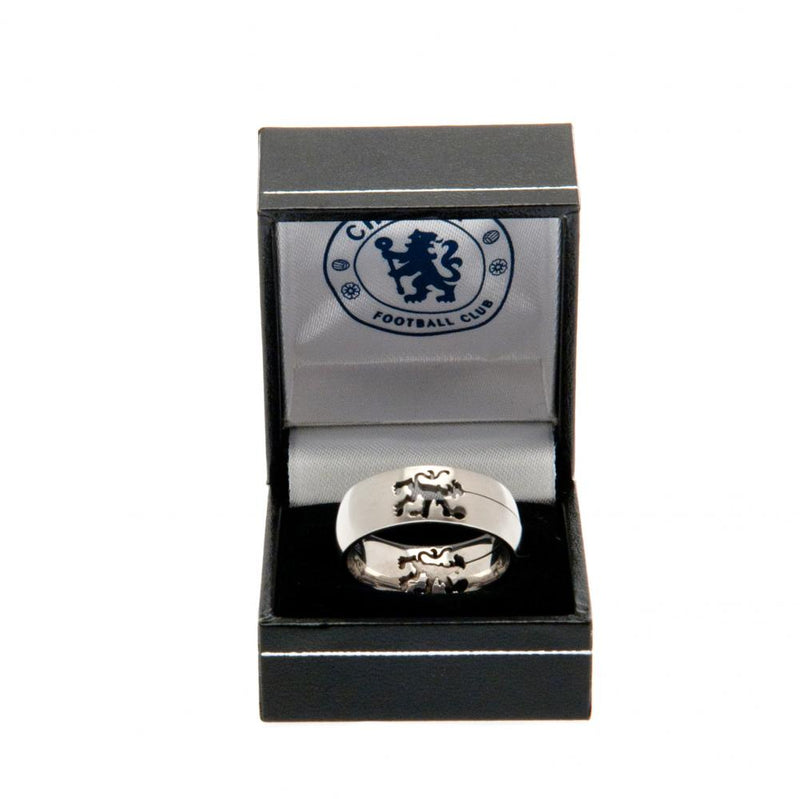 Chelsea FC Cut Out Ring Medium, side angle
