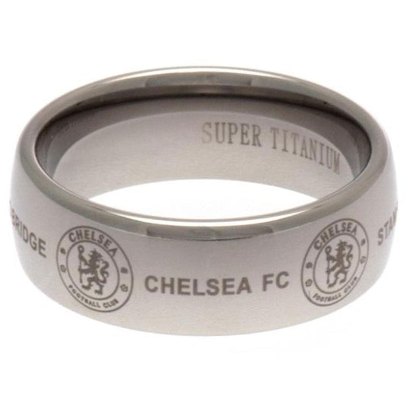Chelsea FC Super Titanium Ring Small, alternate view