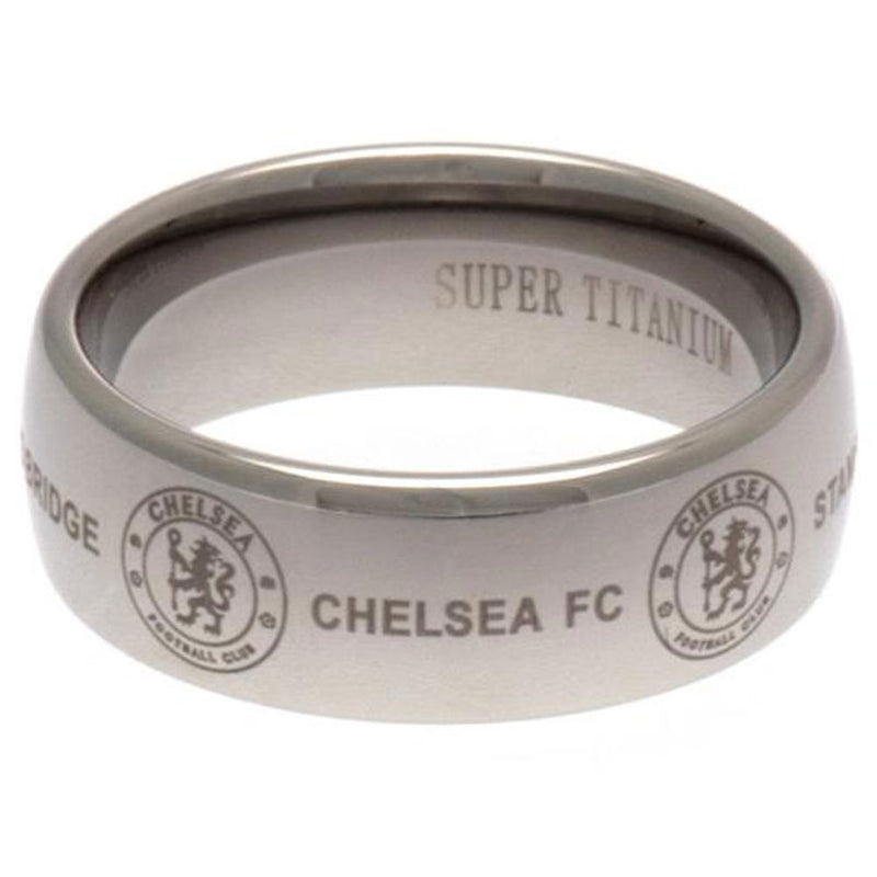 Chelsea FC Super Titanium Ring Medium, alternate view