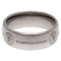 Chelsea FC Super Titanium Ring Small, side angle