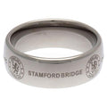 Chelsea FC Super Titanium Ring Small, side angle