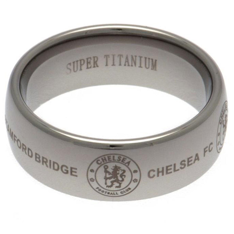Chelsea FC Super Titanium Ring Large collectible from Infinity Collectibles 2026