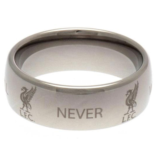 Liverpool FC Super Titanium Ring Medium, alternate view