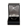 Liverpool FC Super Titanium Ring Small, close-up detail