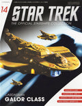 Cardassian Galor Class Model Diecast Shuttlecraft Ship (Eaglemoss / Star Trek), packaging shot