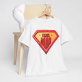 'Vinyl Man' Men's Superhero T-Shirt, alternate view