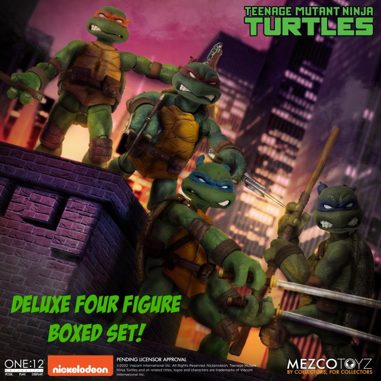 Teenage Mutant Ninja Turtles One:12 Collective Deluxe Boxed Set