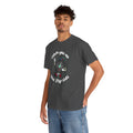 'Catch You On The Flip Side' Men's Vinyl T-Shirt, showing reverse