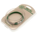 Celtic FC Colour Silicone Bracelet, side angle