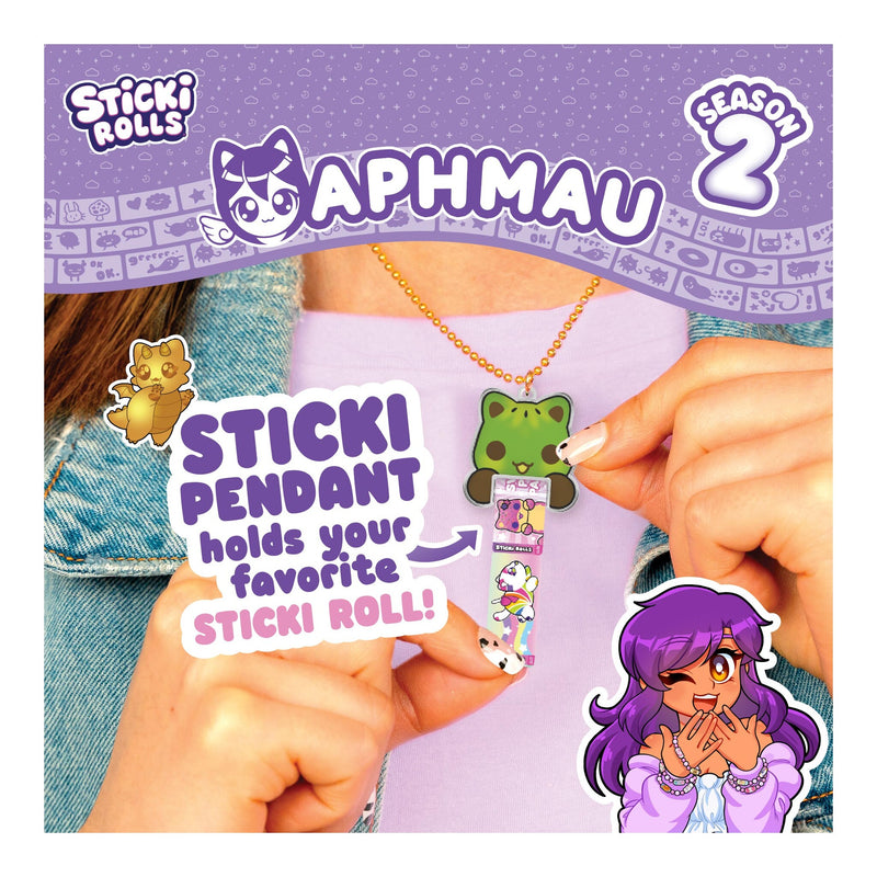 Sticki Rolls Aphmau Pendant Pack S2 (Case of 6)