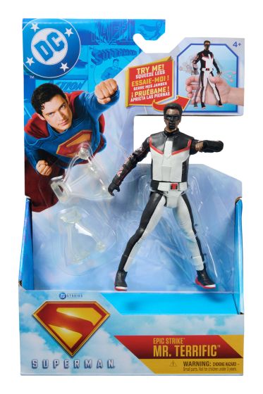 Superman 6" Superman Battle Attack Terrific Feature Figure