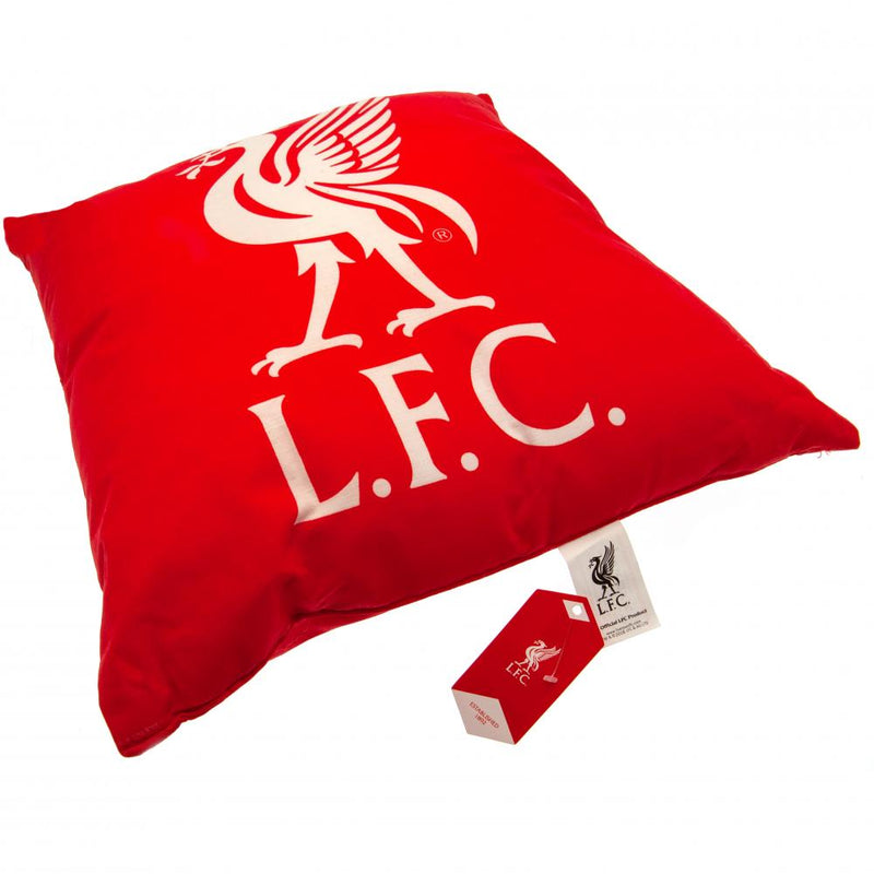 Liverpool FC Cushion, side angle