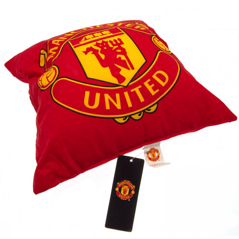 Manchester United FC Cushion, side angle