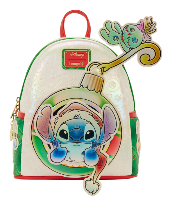 Loungefly - Lilo & Stitch Holiday Mini Backpack - Image
