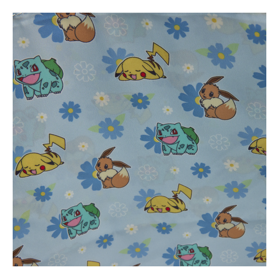 Loungefly - Pokemon Floral Tote Bag with Coin Bag - Image