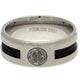 Celtic FC Black Inlay Ring Medium