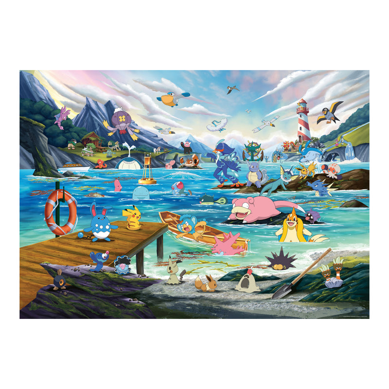 Collectors Vaporeon & Temp Marine 1000 Piece Jigsaw Puzzle
