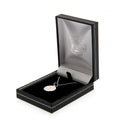 Leicester City FC Sterling Silver Pendant & Chain, side angle