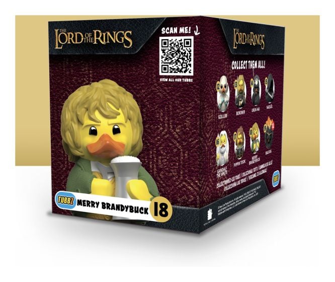 Lord of the Rings Merry Brandybuck Boxed Tubbz