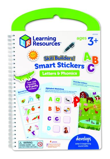 Skill Builders! Smart Stickers Letters & Phonics
