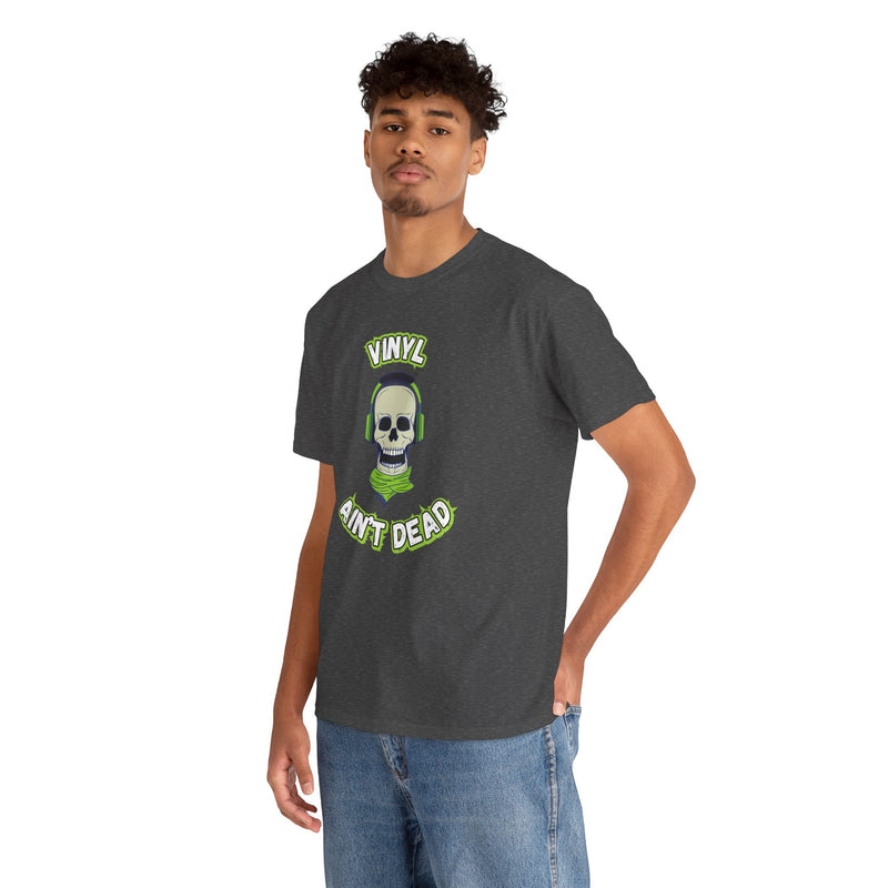 'Vinyl Ain't Dead' Headphones Men's T-Shirt, additional view