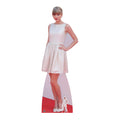 Taylor Swift (White Dress) Height 182cm Lifesize Cardboard Cut Out With Mini collectible from Star Cutouts