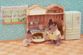 Sylvanian Families Kitchen Play Set Furniture Pack for Ages 3 and Up, rear view
