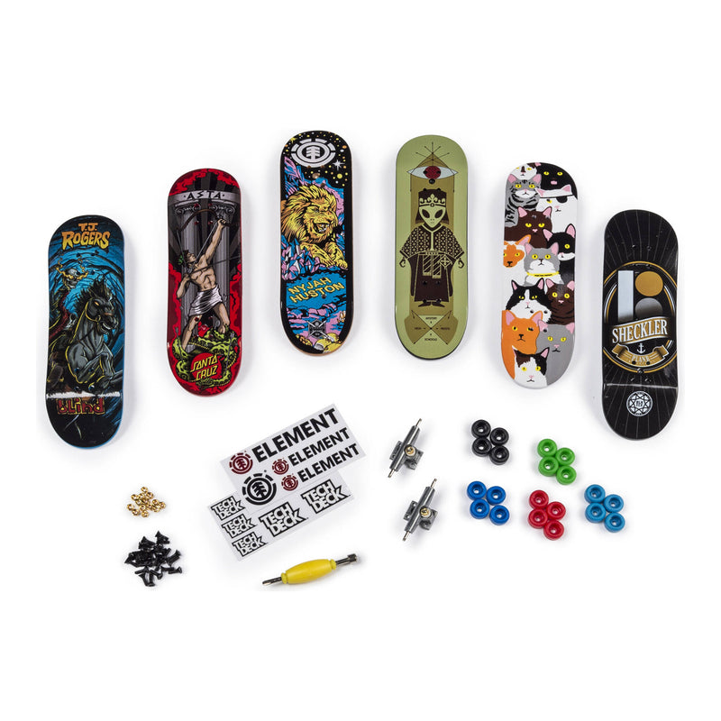 Tech Deck Sk8shop Bonus Pack Fingerboards Skate Toy Set 96mm