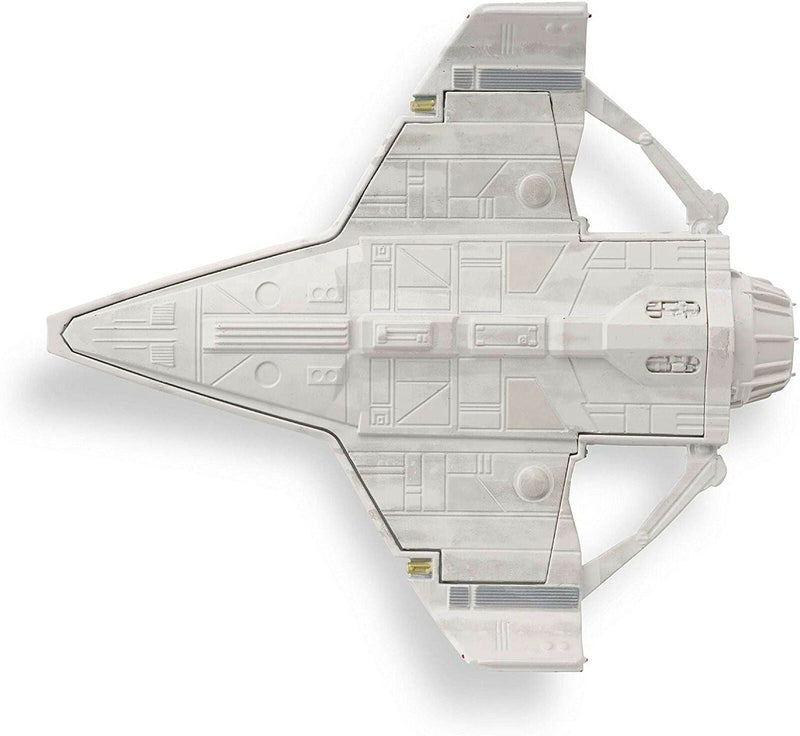 Kira's Bajoran Raider Starship Die-Cast Model (Eaglemoss / Star Trek), in display