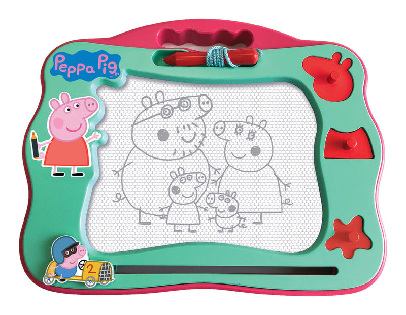 Peppa Pig Travel Magnetic Scribbler, close-up detail