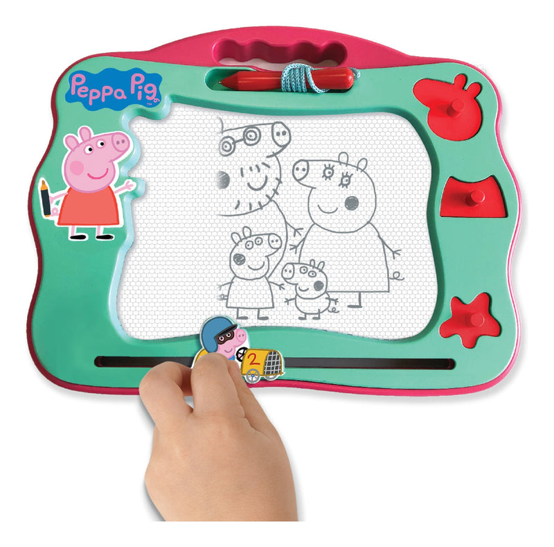 Peppa Pig Travel Magnetic Scribbler, side angle