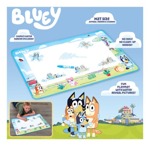 Bluey Aquamagic Art Mat, alternate view