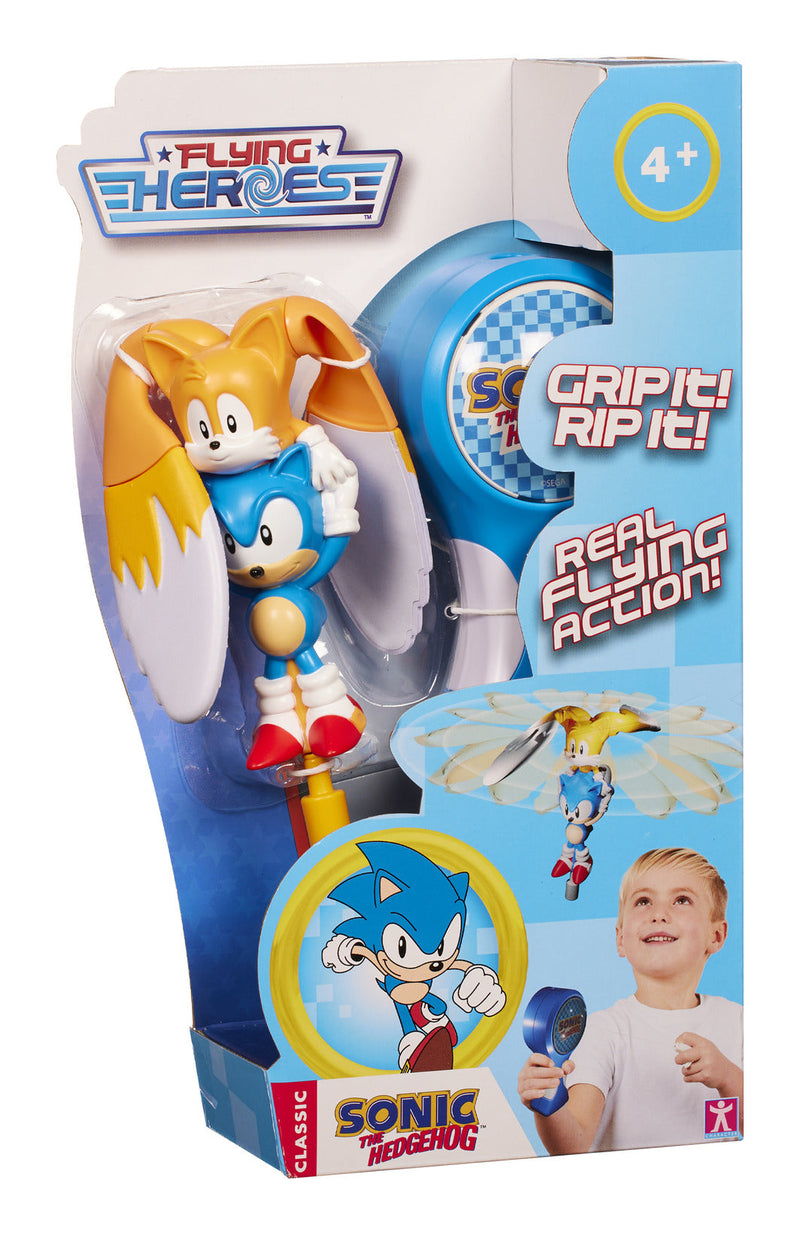 Flying Hero Sonic & Tails, in display
