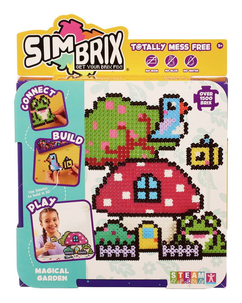 Sim Brix Theme Pack - Magical Garden, rear view