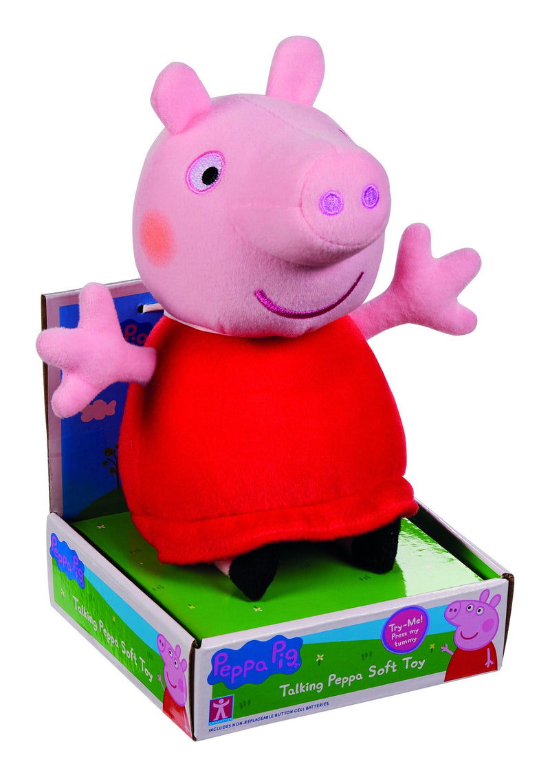 Peppa Pig Talking Red Dress Peppa, side angle